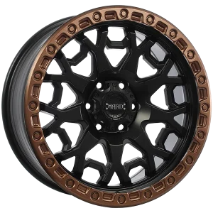 Ruffino HARD – MIDNIGHT – Black – 20″x9″ 15mm – All weather Wheels – RUF782005
